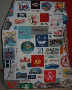 A lot of white shirts still makes the perfect gift.  A lot of vacations in this one!