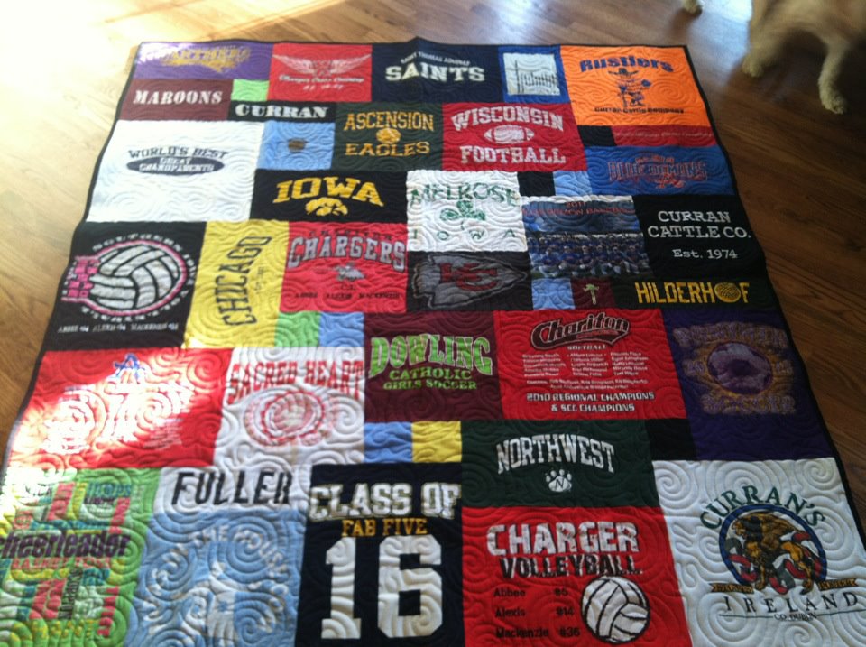 60th Anniversary quilt and family love! 
