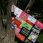 Honors student t-shirt quilt