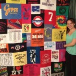 Swimming t-shirt quilt