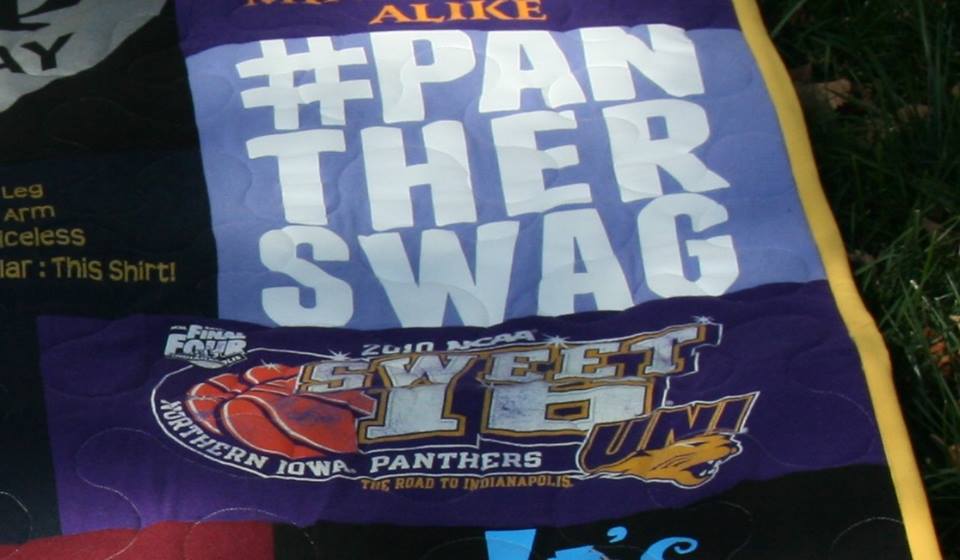 UNI Panthers quilt